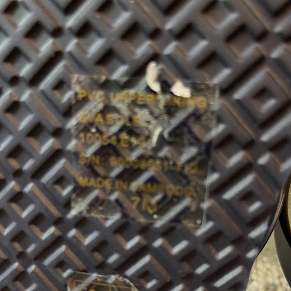 🆕 Tory Burch New Traveler Square Flip Flops - Picture 8 of 9